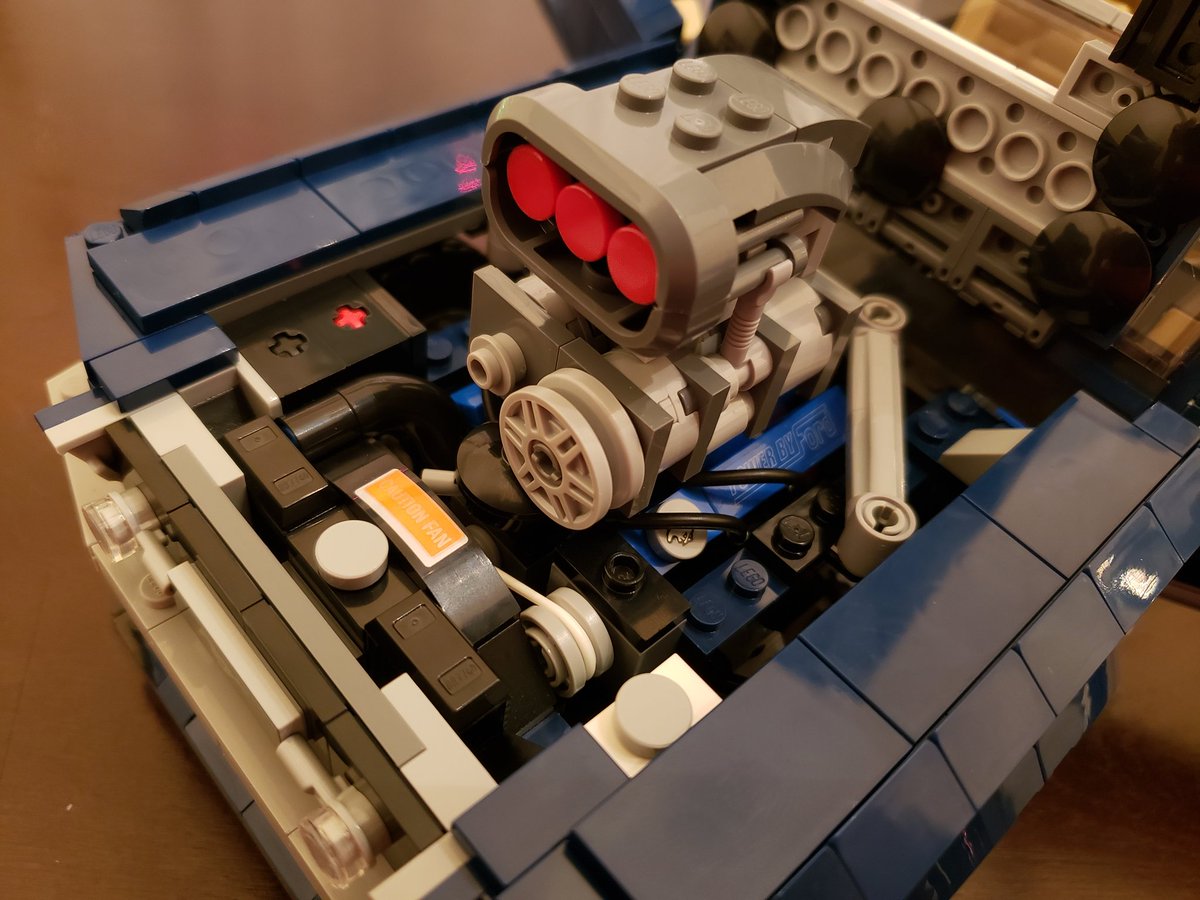 KARR2001's tweet photo. Finished my @LEGO_Group @FordMustang and it is gorgeous! Lighting kit will be installed after it gets here! #FlashMobFam https://t.co/tCWvD8baxQ
