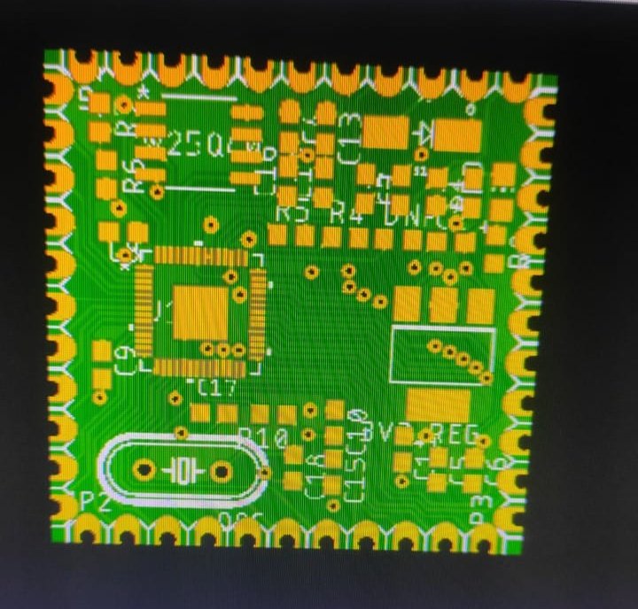 BriskerElec's tweet photo. Raspberry Pi Pico RP2040 based Stamp Module Designed by Brisker Electronics @Raspberry_Pi @hackaday @hackadayio https://t.co/85a7HJDQo7