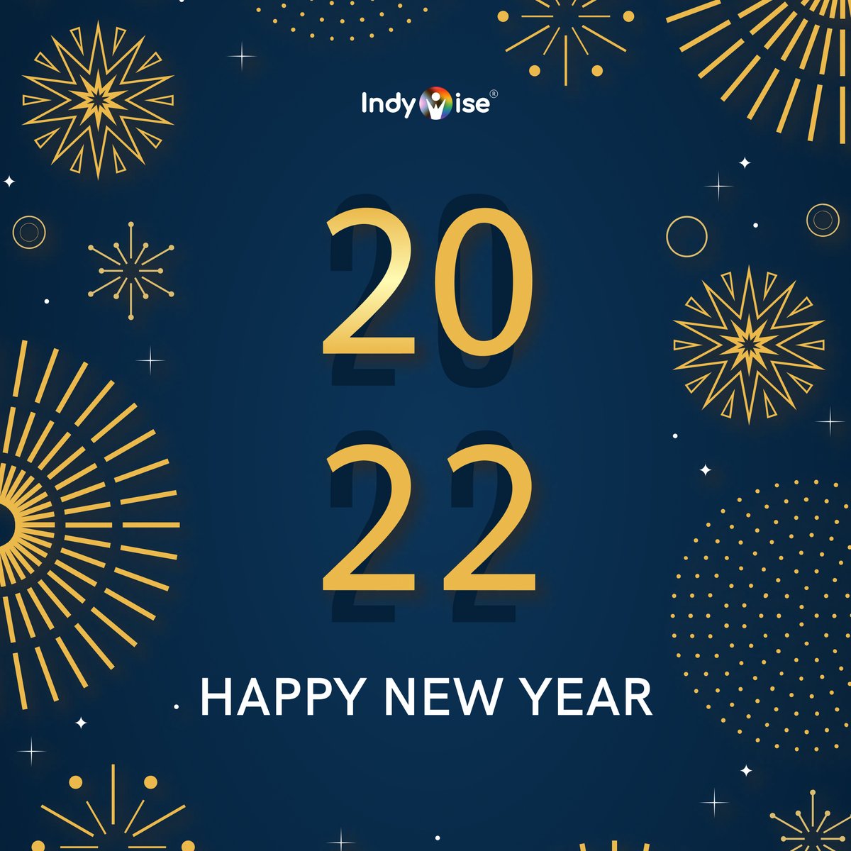 indywiser's tweet photo. Wish you a very Happy New Year!

#happynewyear #newyear #2022 #newbeginnings https://t.co/VJCd9eWjeX
