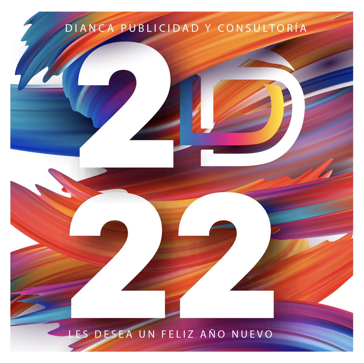 DiancaPyC's tweet photo. Dianca Publicidad y Consultoría les desea un muy feliz inicio de año 2022, una oportunidad más para realizar todo lo que nos propongamos! 🎈🎊🍾🎉🎁 https://t.co/7SCcFUGZhv