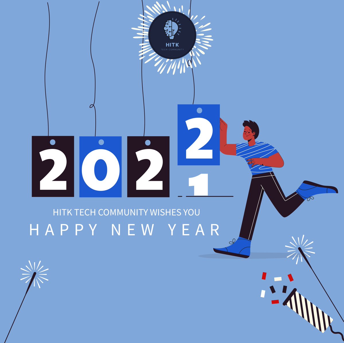HitkTech's tweet photo. Make way for 2022!🎊

HITK Tech Community wishes everyone a very Happy New Year! 🥳✨

#NewYear2022  #100DaysOfCode #webdevelopment #WomenWhoCode #GirlsWhoCode #WomenInTech https://t.co/eG1Ao1AjOG