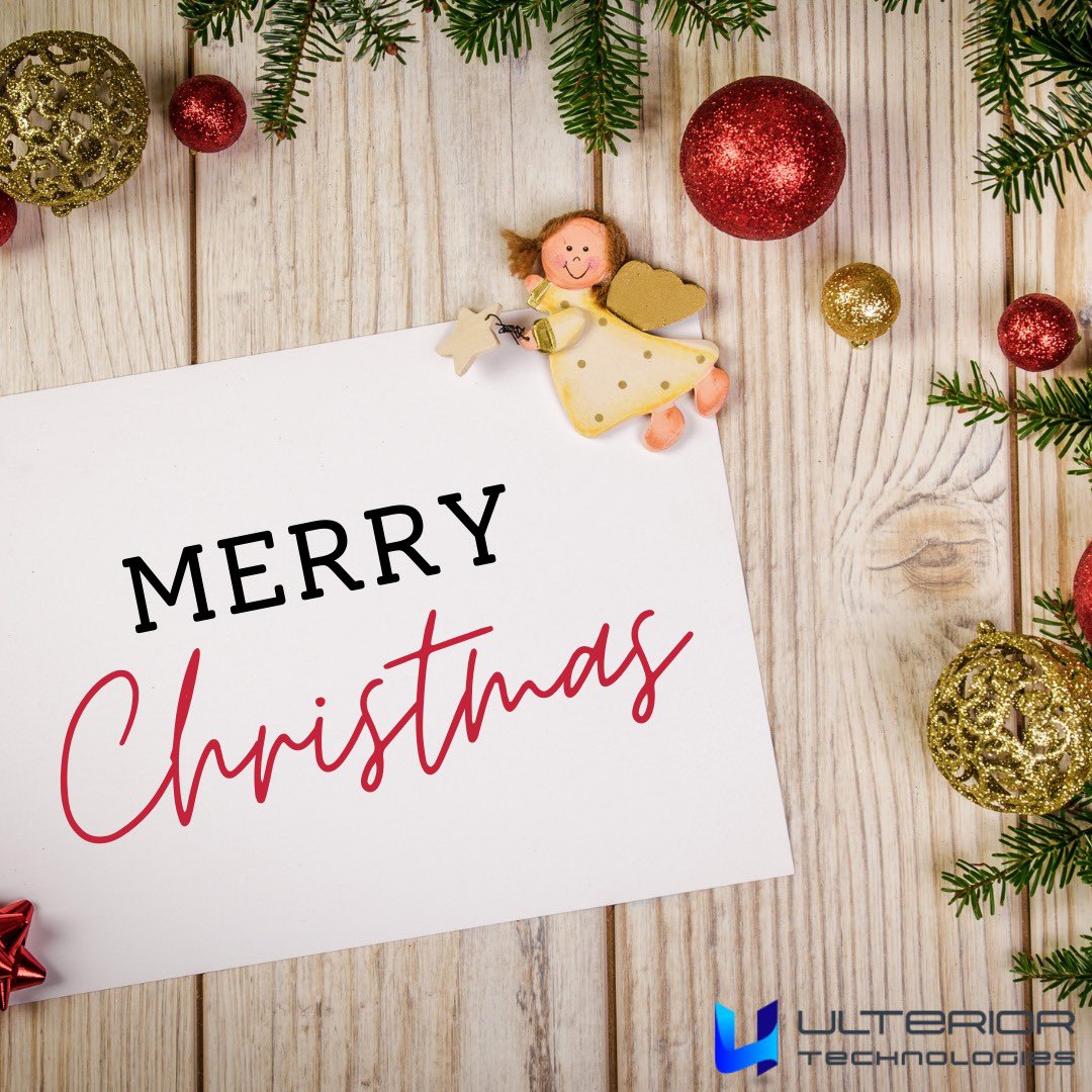 Merry Christmas to Everyone!!

#merrychristmas #merryxmas #ulteriortechnologies