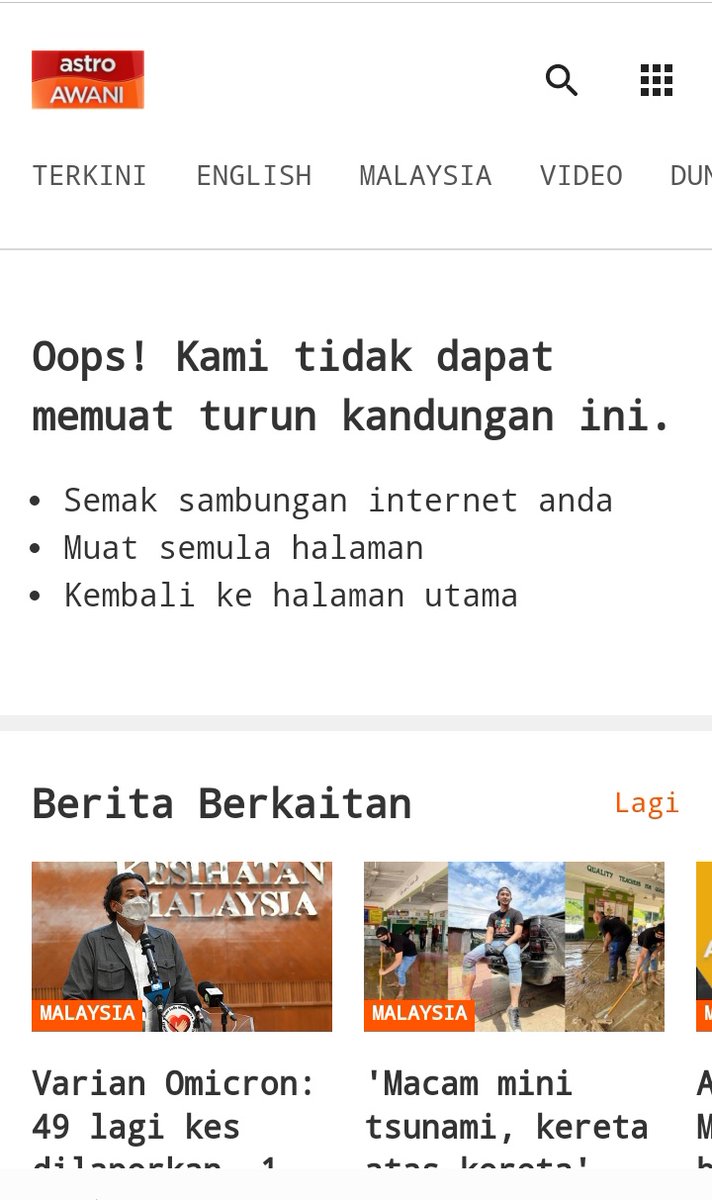 encikdoomex's tweet photo. Tak boleh baca, jadi aku like dgn RT with quote jer 😅
Berita online yg lain OK jer boleh baca dan beri pandangan 🤭
Dulu MalaysiaKini sewaktu PH menang PRU14, kini giliran 501Awani koyak bila aku #sinisjer #perli admin 501Awani 😆😆😆 https://t.co/U5hRdkPGvH