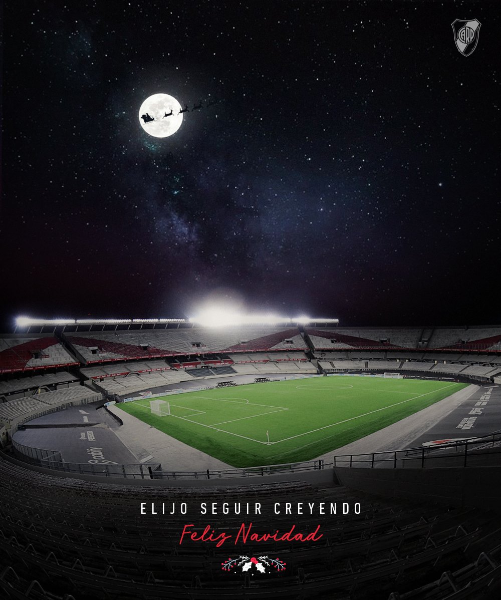 RiverPlate's tweet photo. 🎄 ¡Feliz Navidad para todos! ⚪❤️⚪ https://t.co/ijvLzrw146