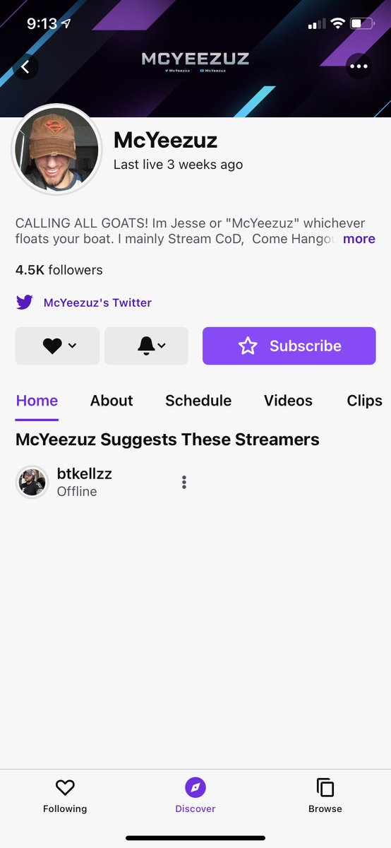 amanda_chew's tweet photo. @McYeezuz I downloaded twitch just to follow you!!!     $mandichewferson https://t.co/FYgYeSWKRq