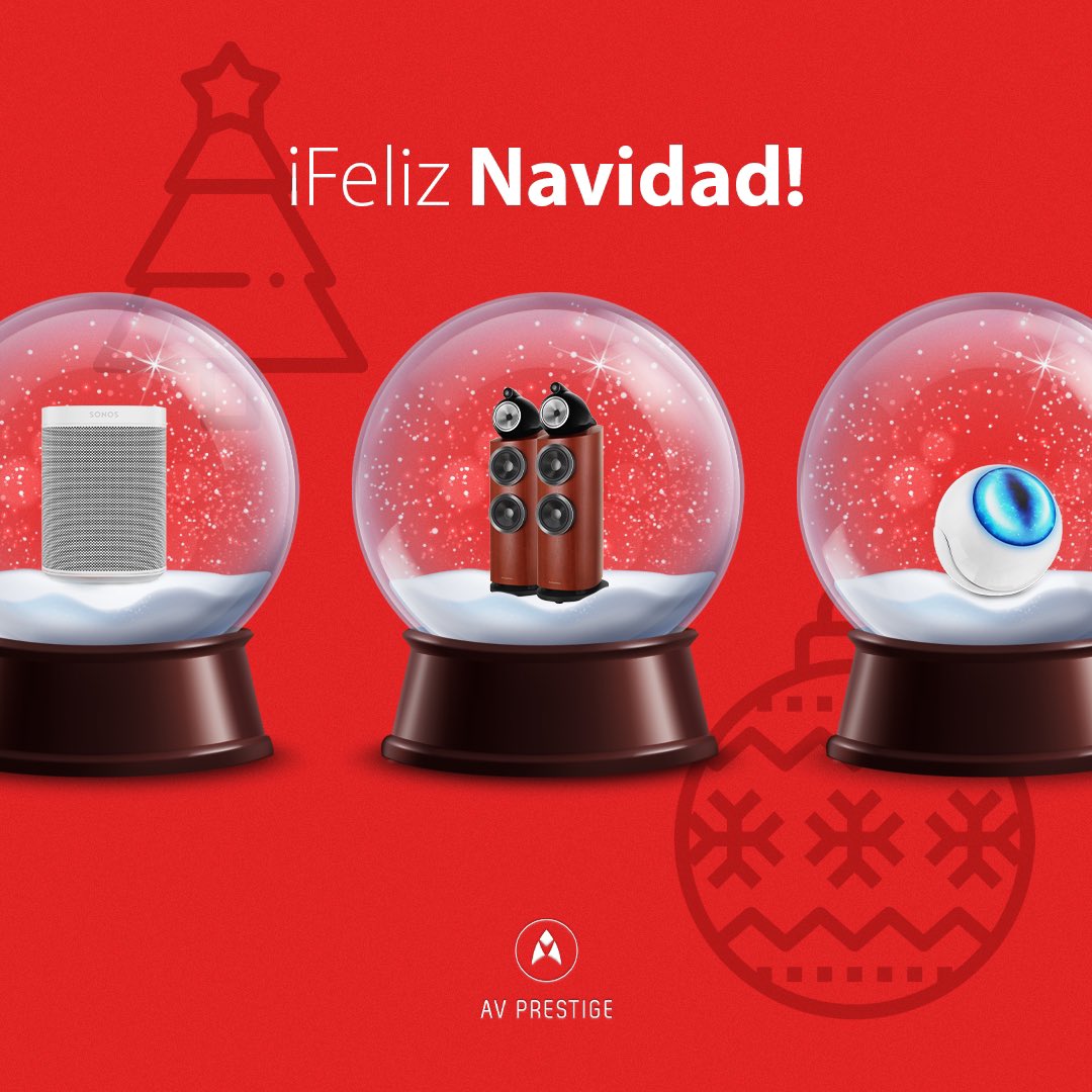 avprestige's tweet photo. Deseamos que esta Navidad se vea y suene mucho mejor que la anterior, llena de buenos momentos y mucha tecnología. ❤️✨🎁
#navidad #xmas https://t.co/8sPLUEJLkt