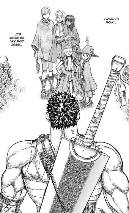 MichaelMLG_'s tweet photo. @DarkHorseComics "What's your favorite moment or storyline in Berserk?" Mine would be the moment Guts finally accepting new friends. https://t.co/8qHRyV1IfP