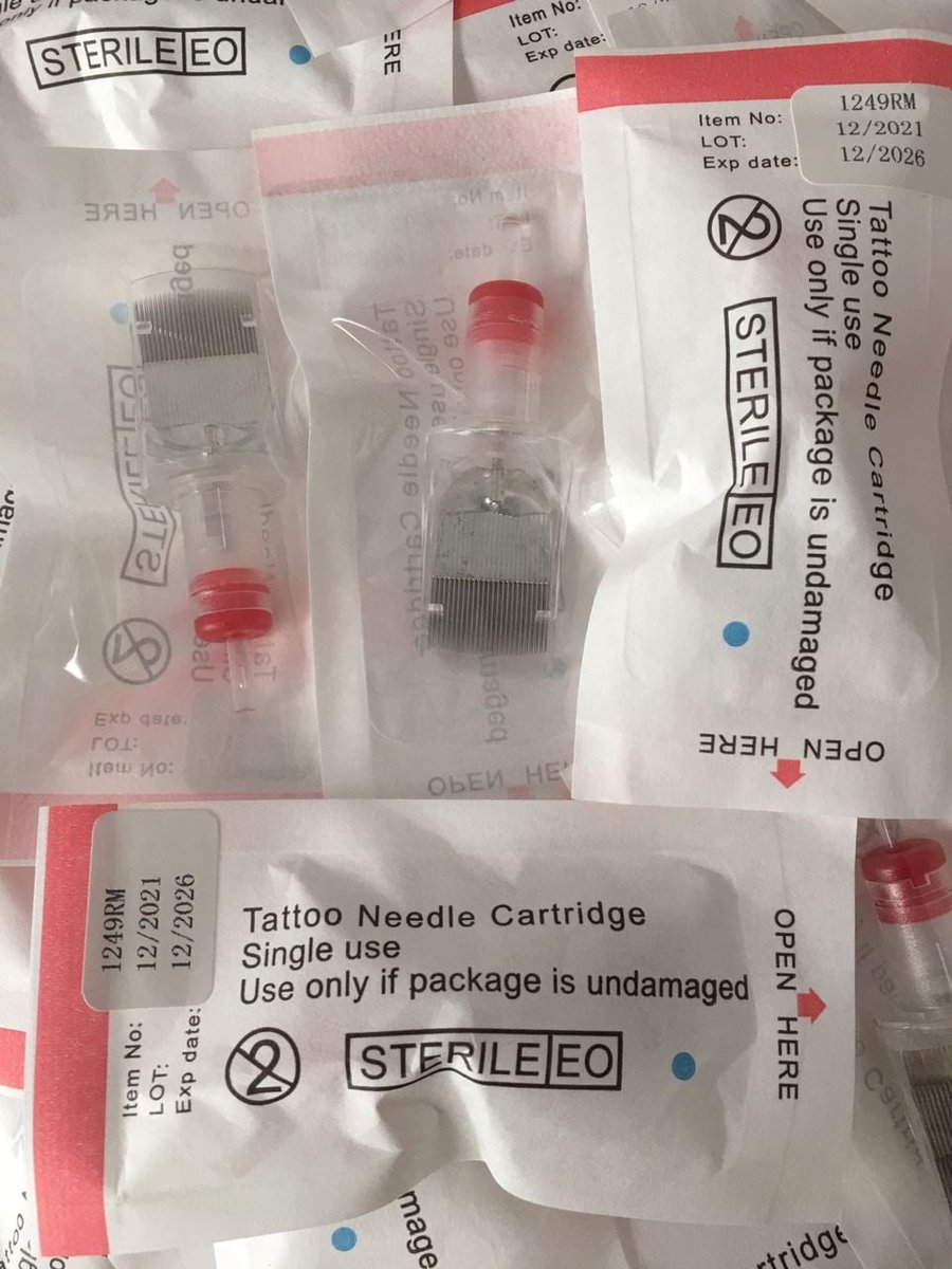 FocusTattSuppy's tweet photo. 👉😍Big Size Cartridge Needle available, individual package
1229M1  1229RM  // 1235M1  1235RM // 1239M1  1239RM 
1245M1  1245RM // 1249M1  1249RM  all  #12 0.35mm 
If you want get good price, welcome to contact me for wholesale catalog!👉😍Whatsapp +86 178 1708 8520 https://t.co/Fykho621pn