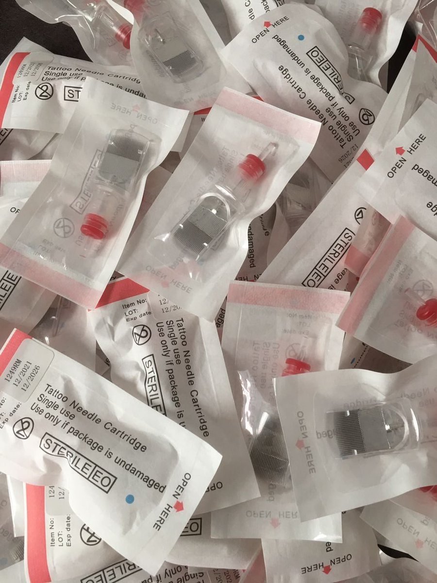 FocusTattSuppy's tweet photo. 👉😍Big Size Cartridge Needle available, individual package
1229M1  1229RM  // 1235M1  1235RM // 1239M1  1239RM 
1245M1  1245RM // 1249M1  1249RM  all  #12 0.35mm 
If you want get good price, welcome to contact me for wholesale catalog!👉😍Whatsapp +86 178 1708 8520 https://t.co/Fykho621pn