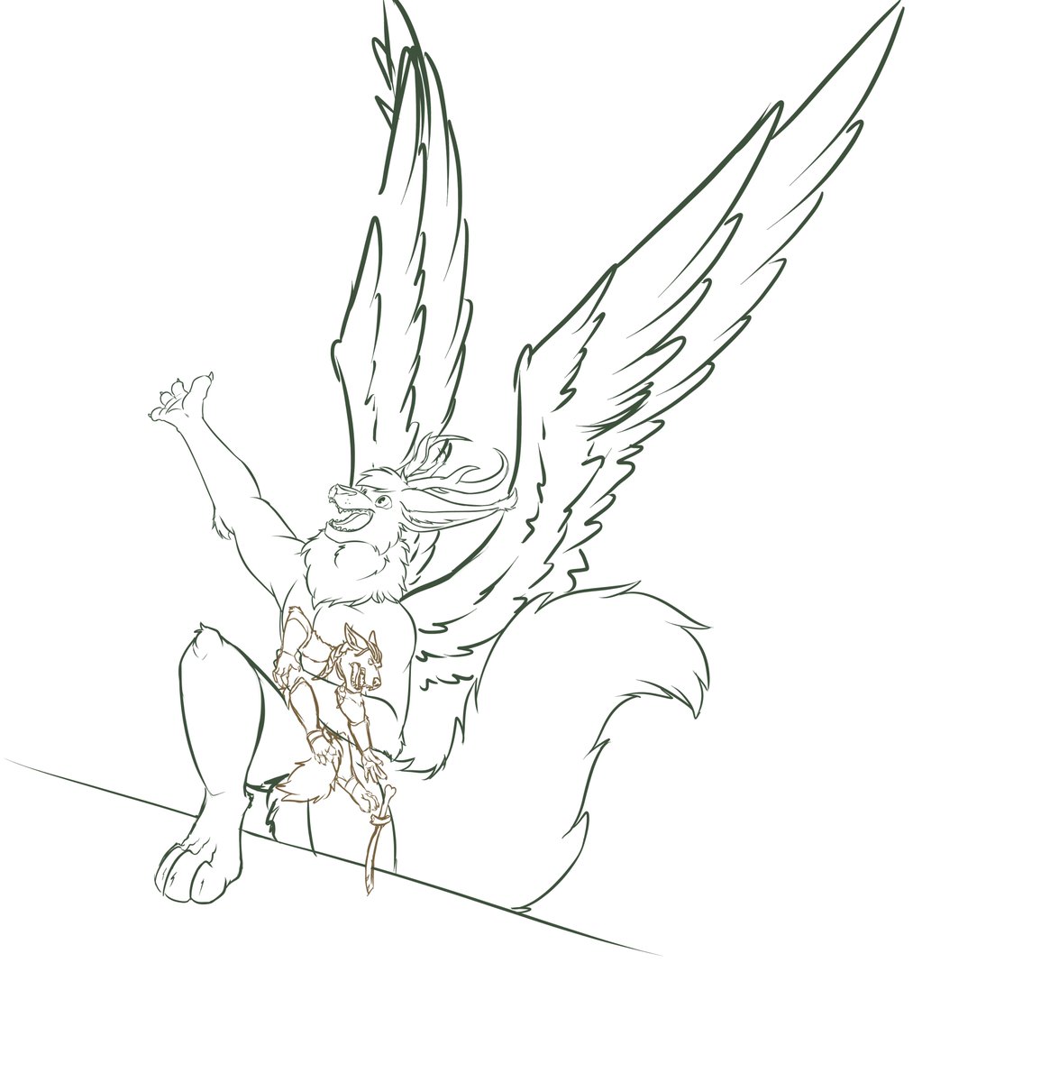 Thanks to everyone who came into the stream, and take commissions. 
It was really nice and fun too. ^^