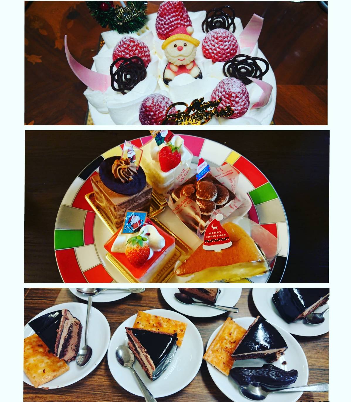 高橋真木 経済リポート記者 一昨日からクリスマスケーキを食べすぎて幸せです 笑 実家と自宅で 白ばら さんの生クリームケーキ とショートケーキ類を 我が家ではたまに誕生日やクリスマスをバイキング式にします 会社で マロンドール さんの濃厚 高橋真木 経済リポート記者 一昨日からクリスマスケーキを食べすぎて幸せです 笑 実家と自宅で 白ばら さんの生クリームケーキ とショートケーキ類を 我が家ではたまに誕生日やクリスマスをバイキング式にします 会社で マロンドール さんの濃厚