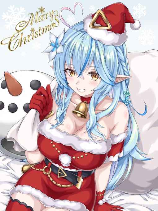 ラミィサンタがやってきた🎄☃️
#LamyArt 
