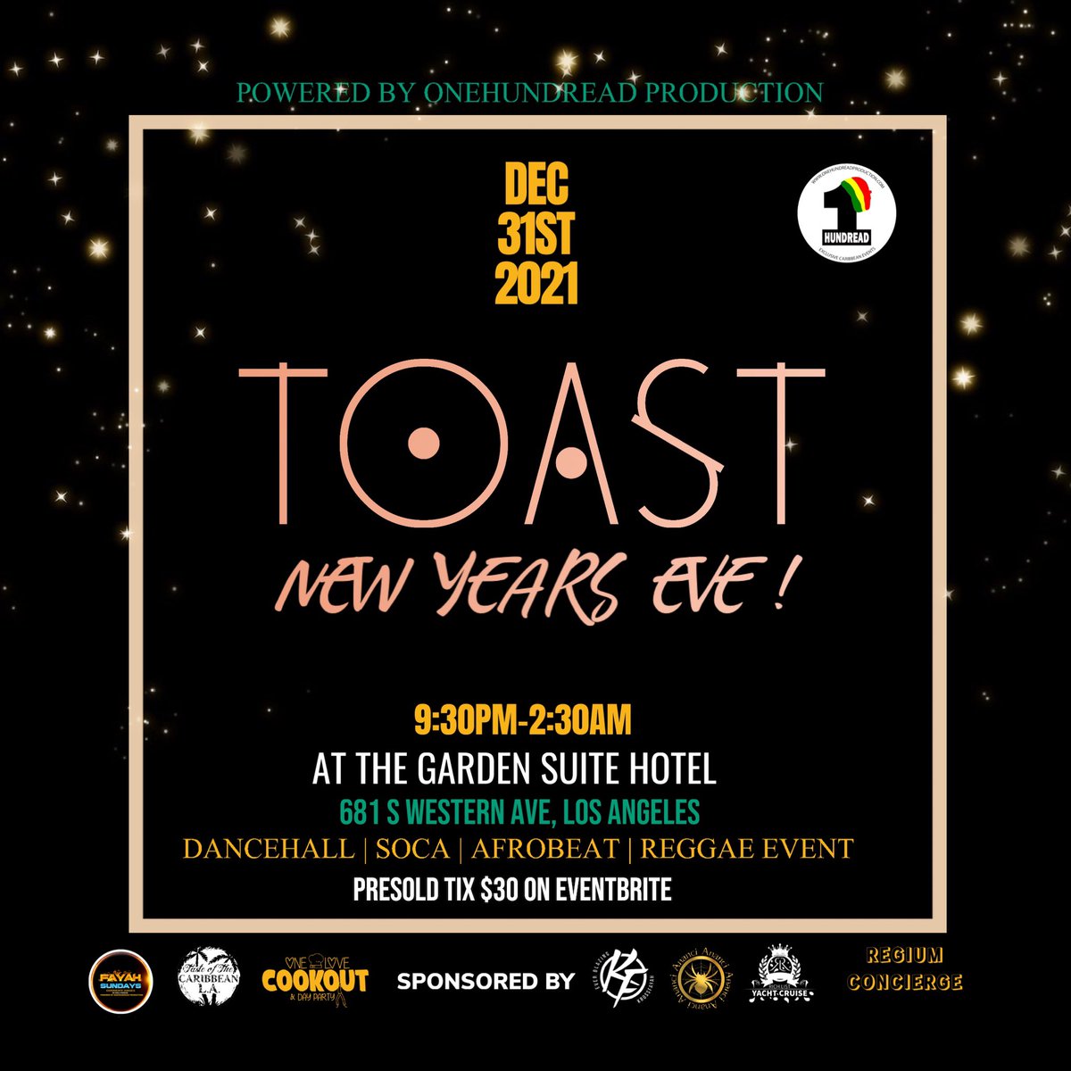 jusonehundread's tweet photo. New Year’s Eve , the main event #ToastLA @Party_minister  @KROSSFAYAH 
@CaribbeanFoodLA https://t.co/qOvoTvvh9X