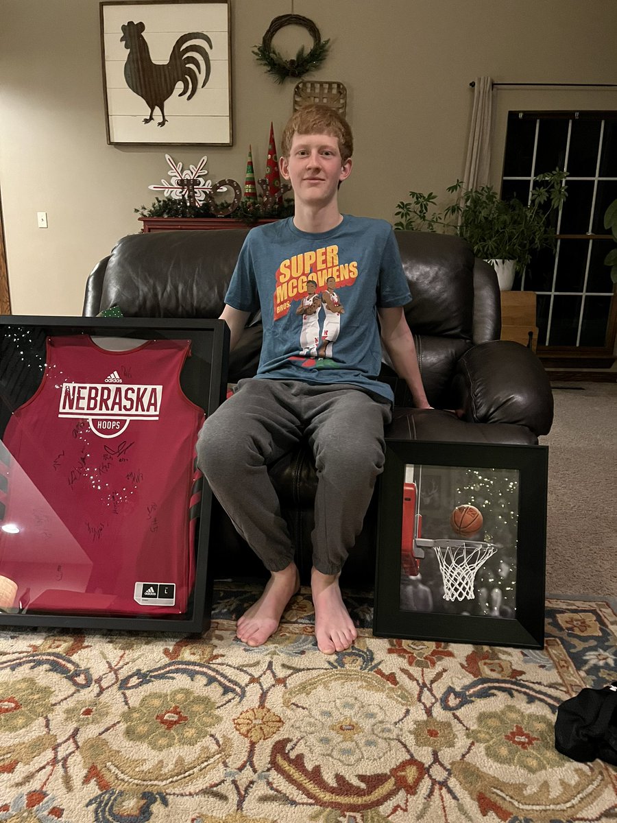 It was a very <a href="/HuskerHoops/">huskerhoops</a> Christmas for this kid! <a href="/BryceMcgowens5/">Bryce McGowens</a> <a href="/Trey5mac_/">Trey McGowens 3rd</a> <a href="/roby_isaiah/">Isaiah Roby</a>