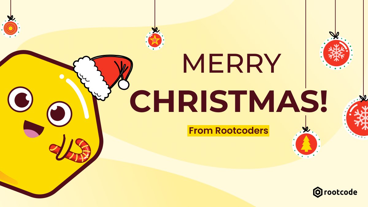 rootcode_io's tweet image. May your #Christmas be bright and merry. Wishing you all nothing but the best this magical season of love and sharing.
Merry Christmas from our Rootcode family to yours! 🎄

#MerryChristmas #rootcode