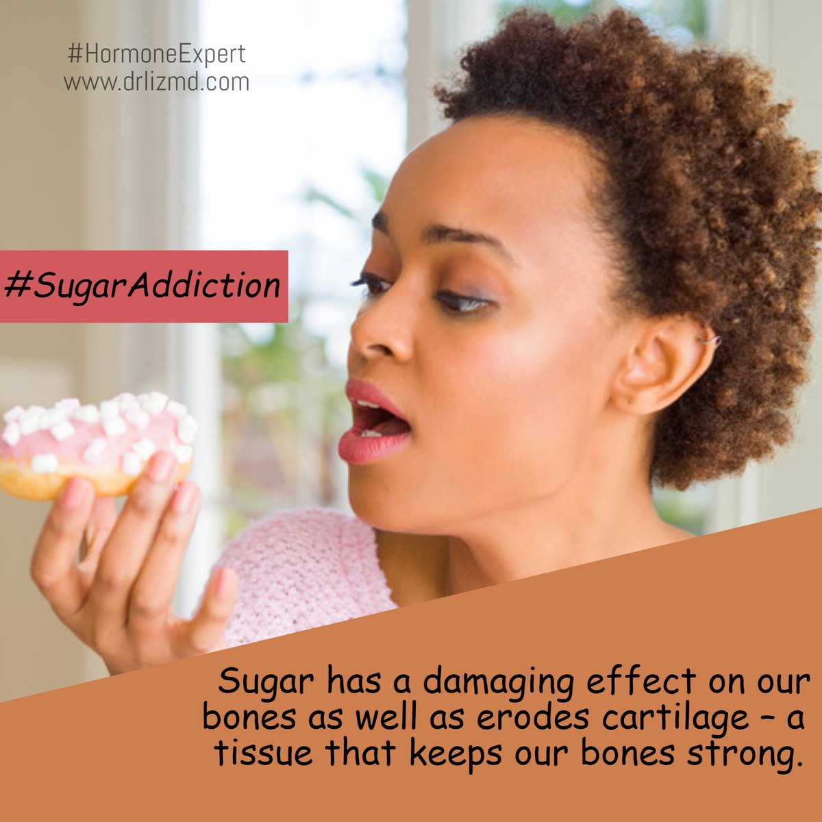 Excessive sugar consumption leads to fast calcium depletion from the body.  Also, acidifying feature of sugar leads to the increase in calcium excretion, robbing our bones of their density. #SugarAddiction #CalciumDeficiency #BoneDensity via <a href="/lifehackorg/">LifeHack</a>