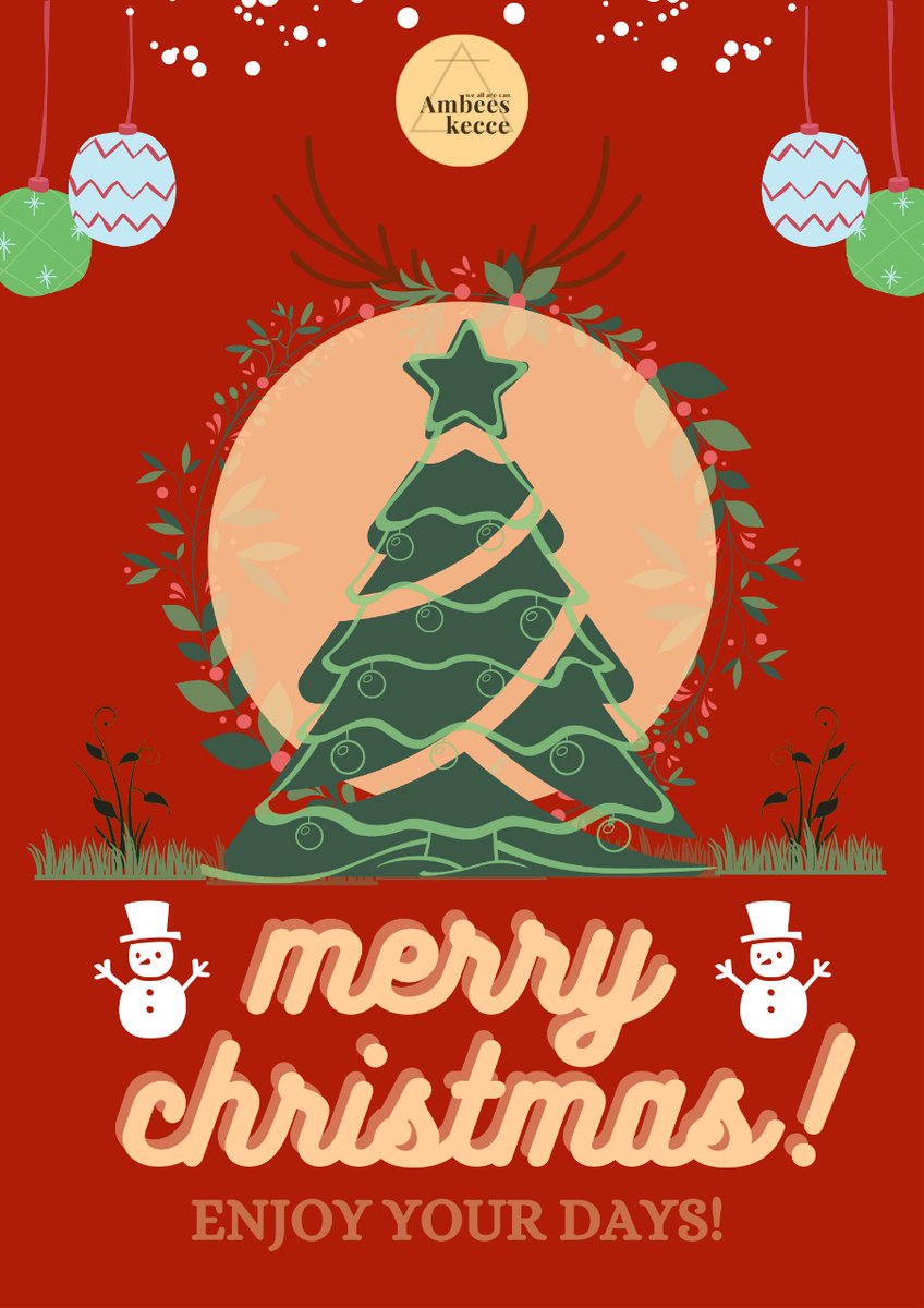 ambeeskecce's tweet photo. happy christmas buat semua yang merayakan💘💘💘 https://t.co/5sv30a9wgX