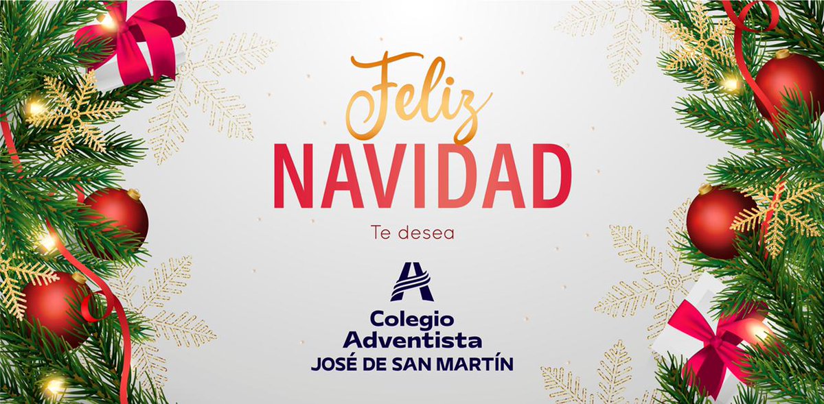Que la gracia de Dios y la esperanza en Jesús llenen vuestros corazones de amor, paz y felicidad. ¡Feliz Navidad!
Les desea toda la familia de su colegio #JSM 

#FelizSábado
#FelizNavidad2021