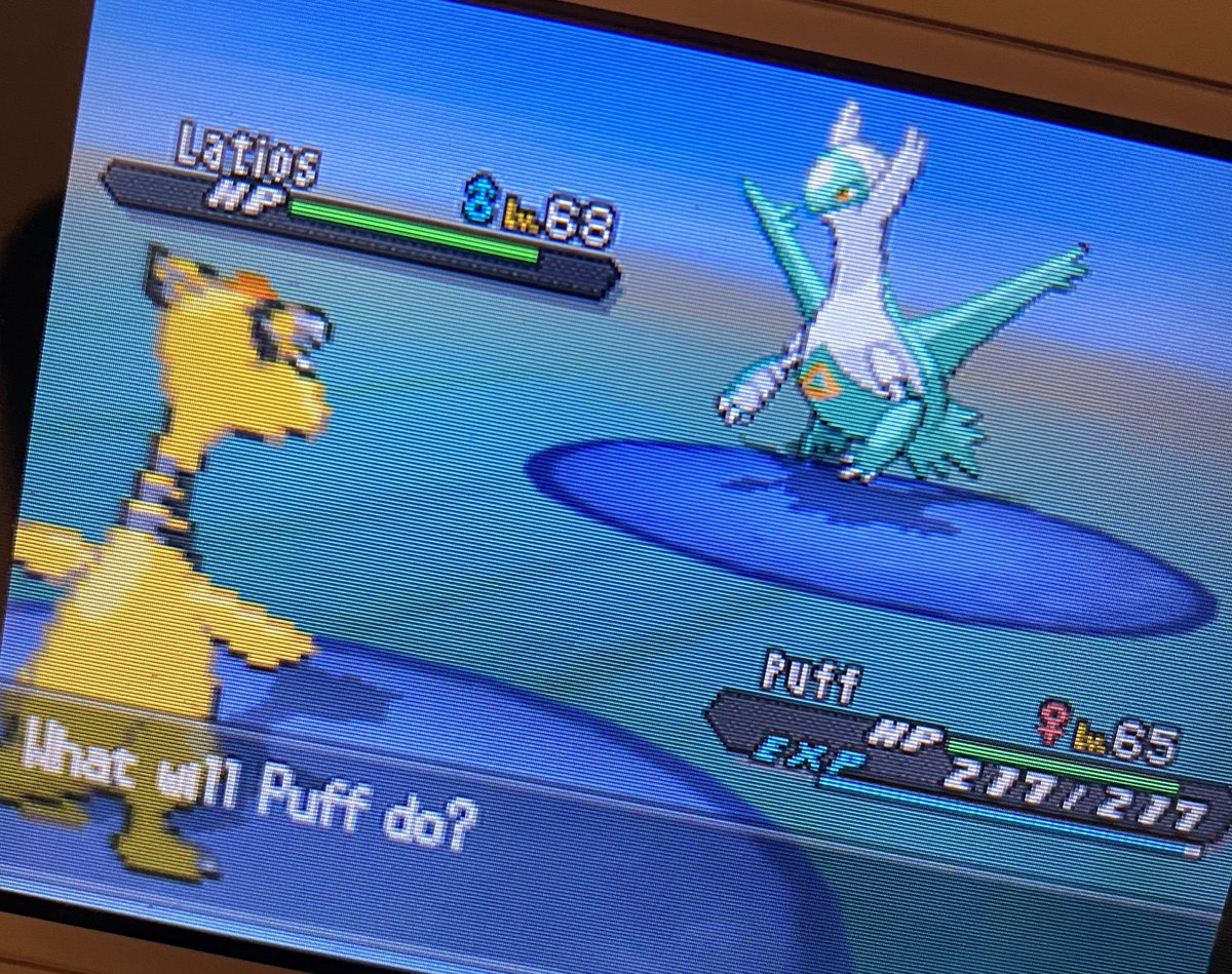 kasurias's tweet photo. Shiny Latios in BW2 after only 776 SRs!! ✨✨✨ https://t.co/MjYloRjoM8