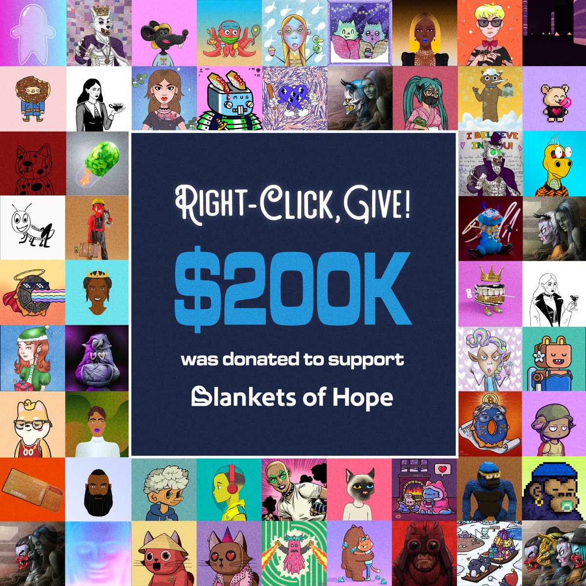 Right-Click, Give! tweet media