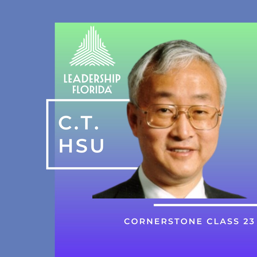 LeadershipFla's tweet photo. Congratulations to, C.T. Hsu #CornerstoneClass23, President & Managing Principal for C.T. Hsu & Associates for being named @FloridaTrend's 500 most influential leaders!
View our #LeadershipFlorida members who have received the recognition here: https://t.co/s5tSgEdn35 https://t.co/wwU0J2gbVA