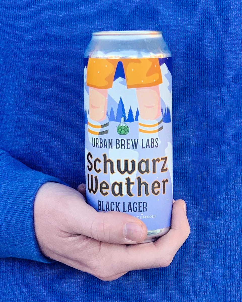 This Black Lager from our friends at <a href="/UrbanBrewLabs/">UrbanBrewLabs</a>, is a German-style Schwarzbier, easy-drinking and absolutely crushable even in the coldest months of the year. Crisp, dark, and just a touch of roast. #DrinkMoreSchwarz
