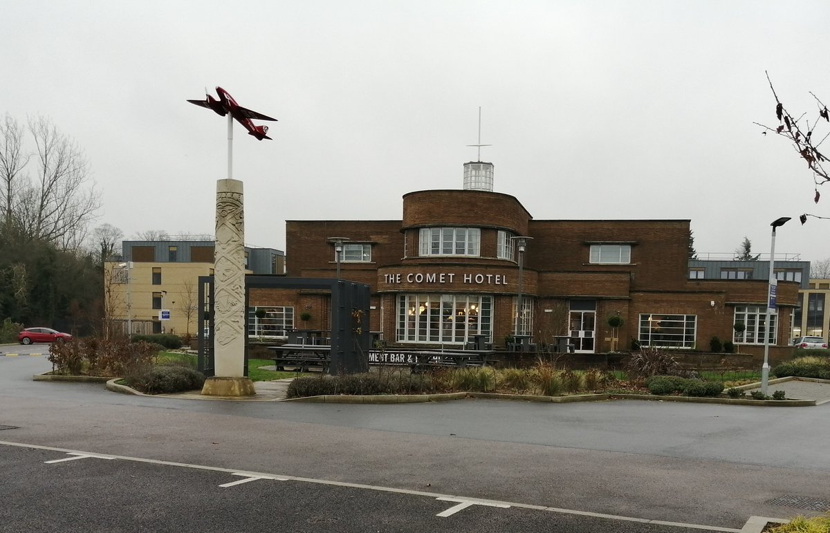 jonstump's tweet photo. Had a survey in Hatfield this week, so naturally sent our guy via the Comet Hotel. #dH88 https://t.co/3KZF1ma6Zy