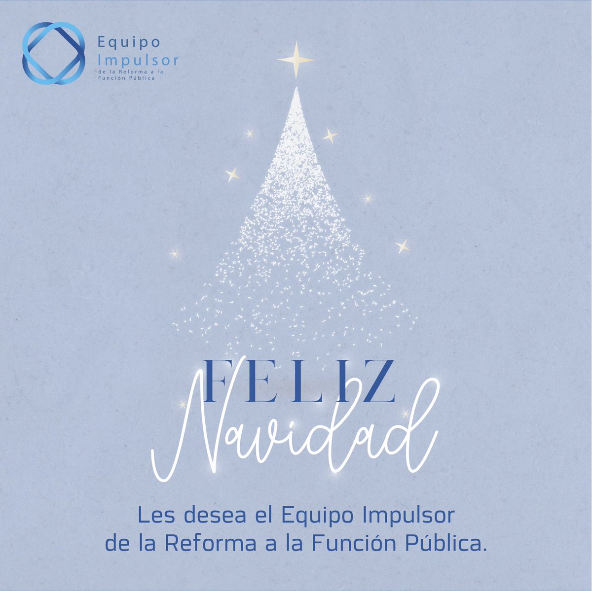 EquipoImpulsor's tweet photo. ¡Feliz navidad! 👨👩👧👦🎄 te desea el Equipo Impulsor de la Reforma a la Función Pública.
#EIRFP #24DeDiciembre #FunciónPública https://t.co/Rdwl49OF3r