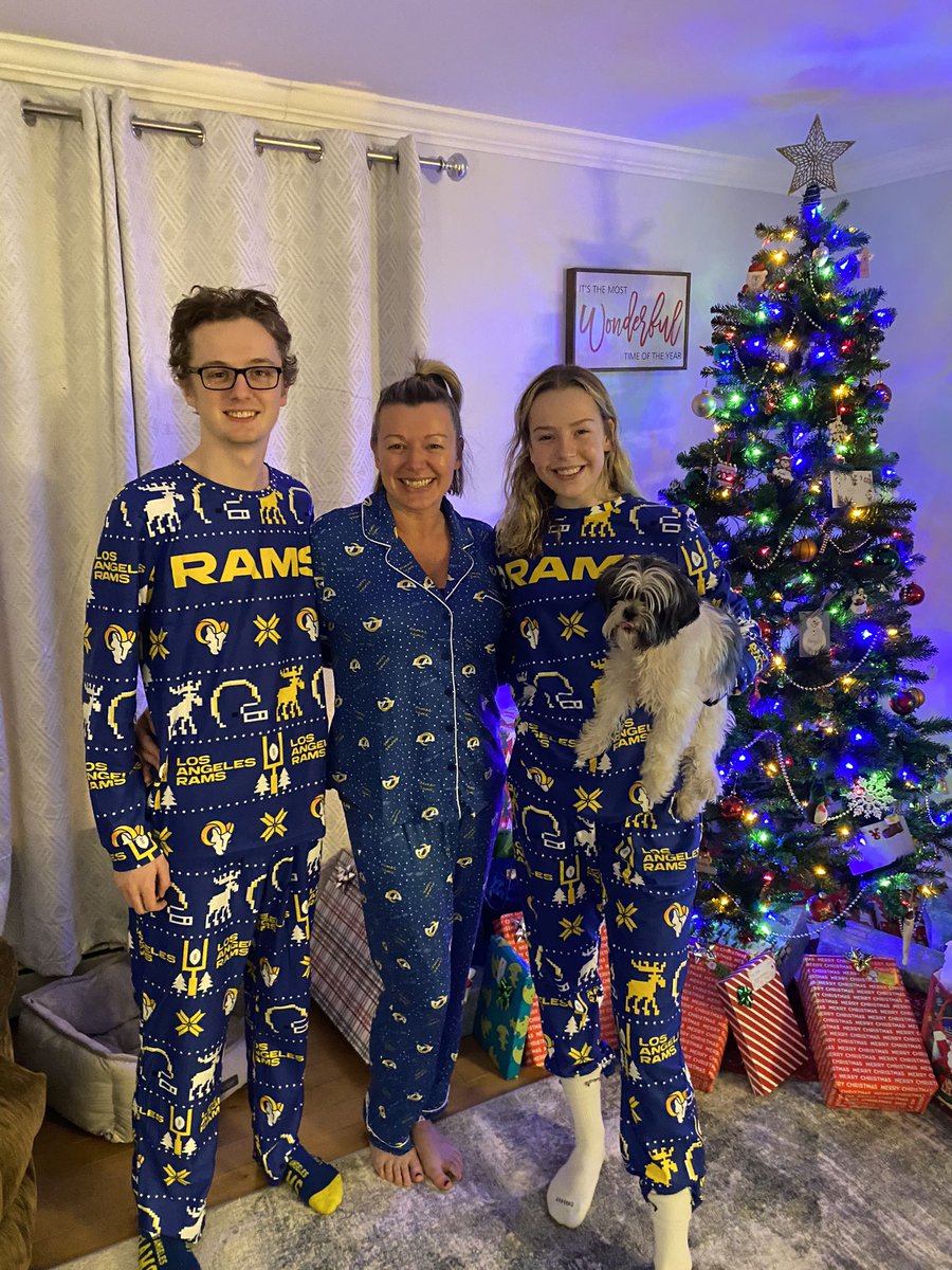 ReaghV's tweet photo. Merry Christmas from the Viditos! Have a great Holiday everyone. @RamsNFL https://t.co/6DlOou29Pv