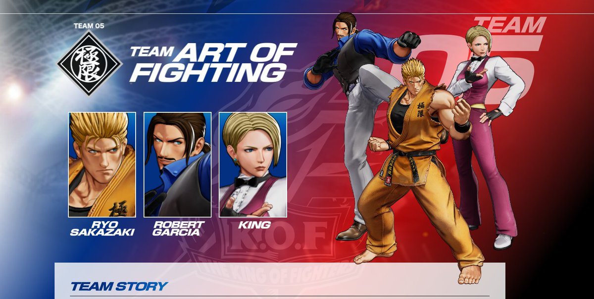 walterfast's tweet photo. KOF XV - Team Art Of Fighting Story [Audio Narration #5] 

Part 5 of the Team Stories posted on the Official KOF XV Website - Special thanks to @thelexhex for helping adapt the script for narration format #KOFXV #KOF15 #AOF #ShatterAllExpectations

https://t.co/hMEZS3KNcp https://t.co/cvRpCmBnng