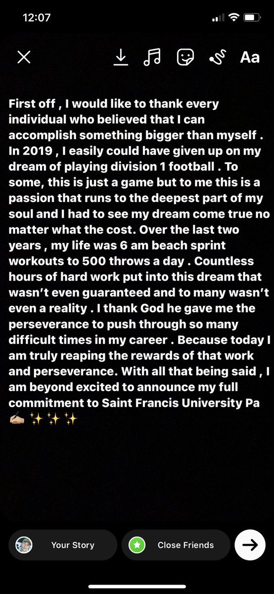 coledoyle18's tweet photo. 100% committed to Saint Francis University #redflash @CoachICOC @DCorbet55 @CoachPecoraSFU @RedFlashFB https://t.co/0p060EJueN