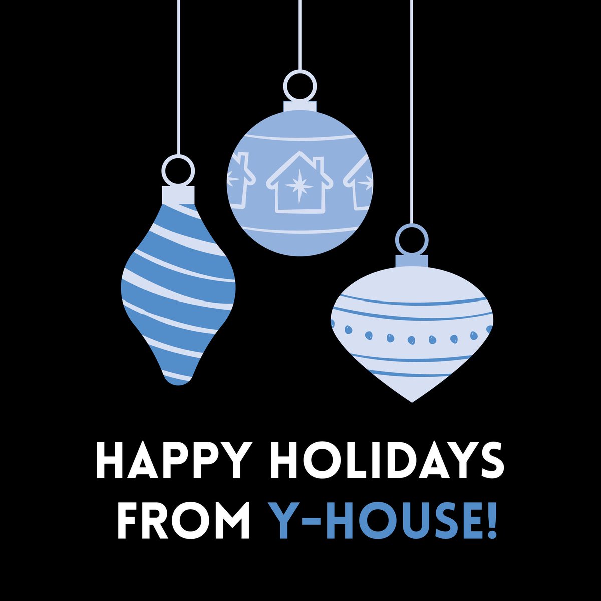 YHouseInc's tweet photo. Wishing everyone a happy and safe holidays from Y-House ♥️ #YHouse https://t.co/x0vijuJt8Q