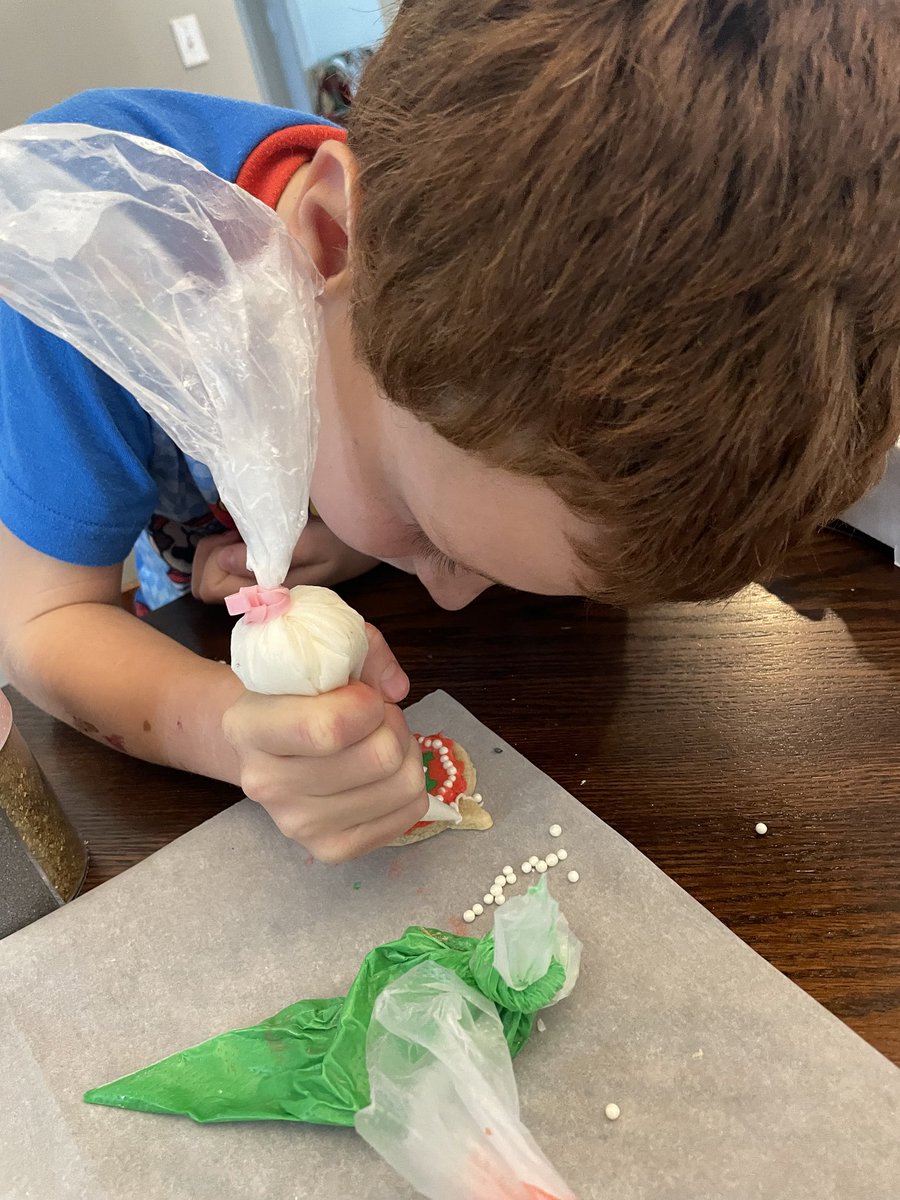 Lewis_Clark_PTA's tweet photo. Don't forget to send your Winter Break Bingo photos! Check out these two making cookies...yum! 🍪😋 https://t.co/FjMA8L8Pqr