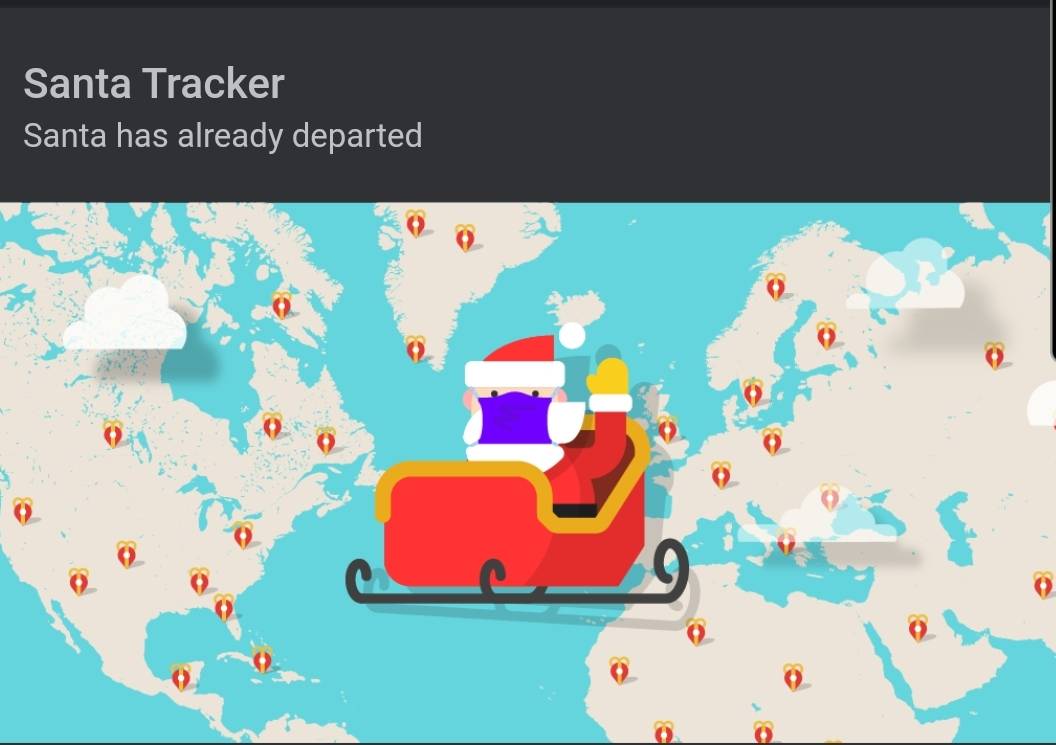 InsuranceCarlin's tweet photo. NORAD radars and satellites and Google are tracking Santa!  Help your kids track Santa around the world!!!   
#NORADTracksSanta #GoogleSantaTracker

https://t.co/hVSzuTvXWl 

https://t.co/9x2PHXyI2X https://t.co/akx3YRFsUs