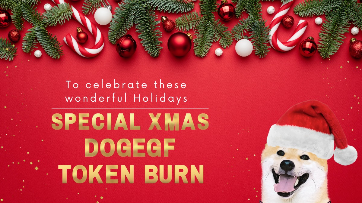 dogegftoken's tweet image. Did anyone say 🎁?

To show our gratitude for this past year, we will make a surprise token burn on Dec 31st!

Retweet this post and tag a friend as a kind gesture. For each retweet, we&apos;ll burn $100 with a cap of $500k. We&apos;ll also pick 10 random tagged friends and send each $1k.