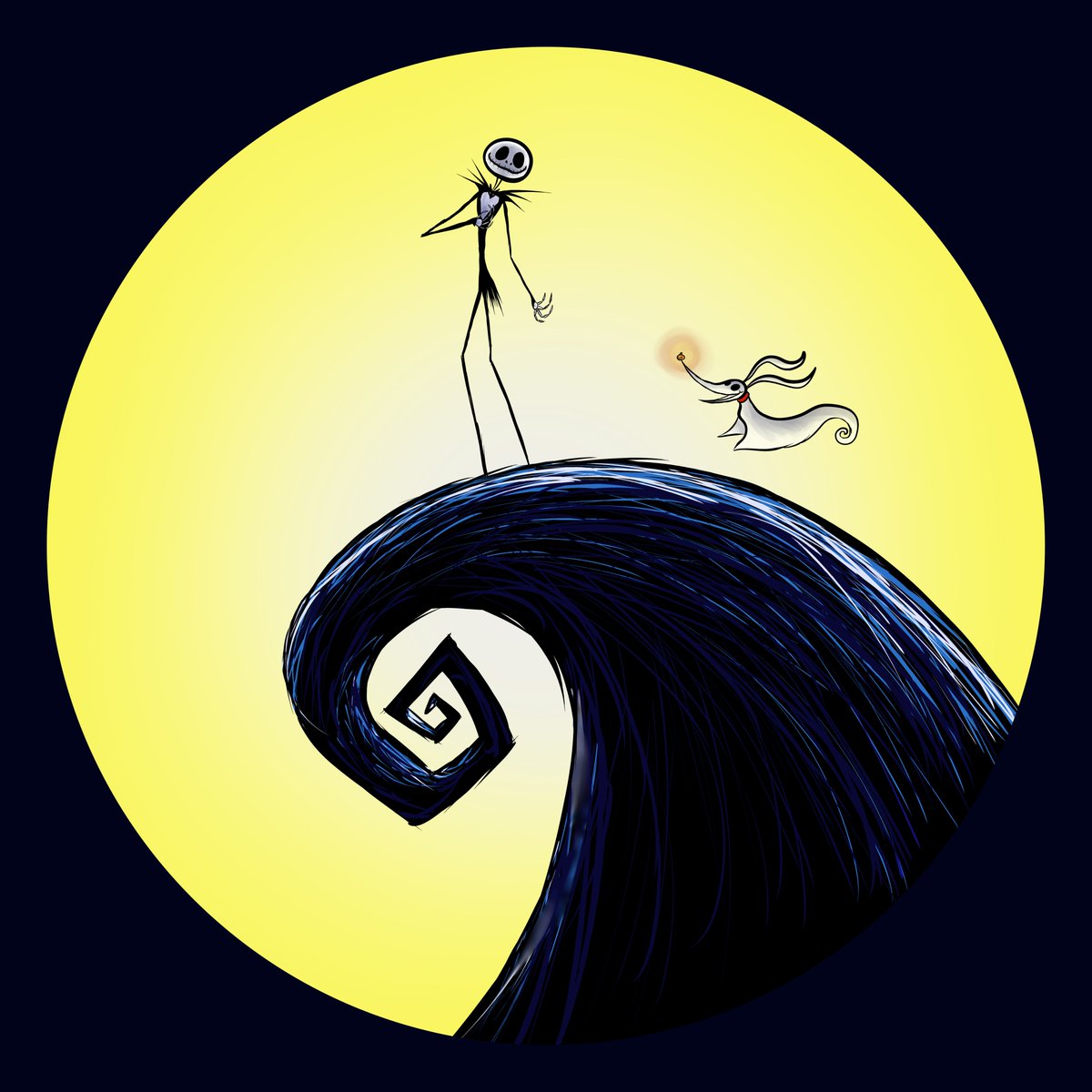 Large_Ginger23's tweet photo. What's this? #NightmareBeforeChristmas #Xmas #art https://t.co/rgH8ftjOjn