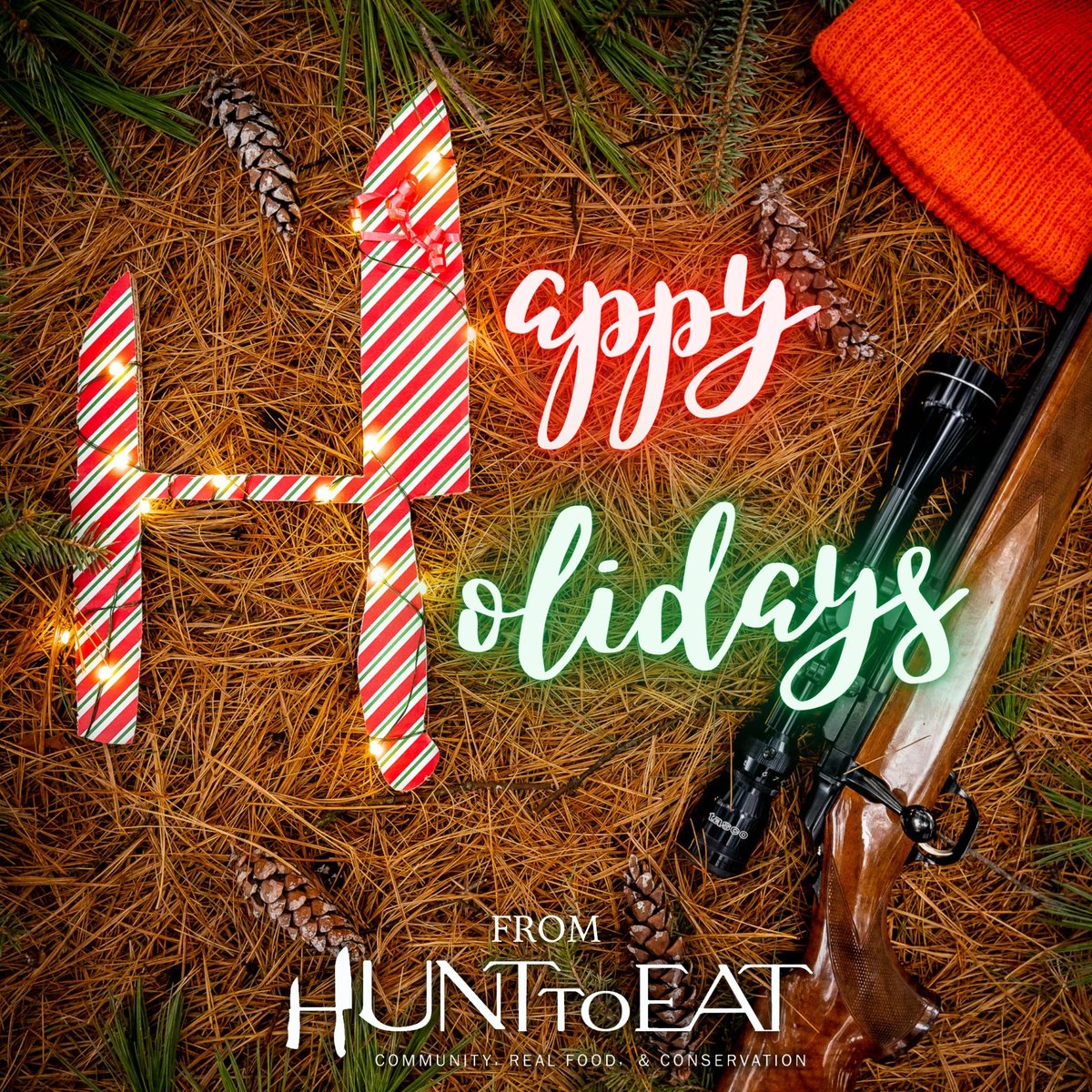 Wishing the entire Hunt To Eat community happy holidays, and a very merry Christmas! We hope everyone is spending time with loved ones, and sharing this years bounties from the field.