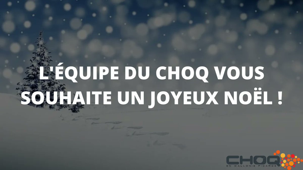choqwapi's tweet image. 🎉 L&apos;équipe du CHOQ vous souhaite un joyeux et merveilleux Noël 🎉