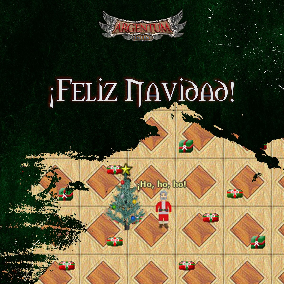 AlkonOnline's tweet photo. ¡Ho, ho, ho! 🎄🎁

Desde Argentum Online deseamos que pasen una excelente Nochebuena y Navidad, rodeados de afectos, en paz y armonía.

¡Felicidades para todos! https://t.co/U8nWGuumC2