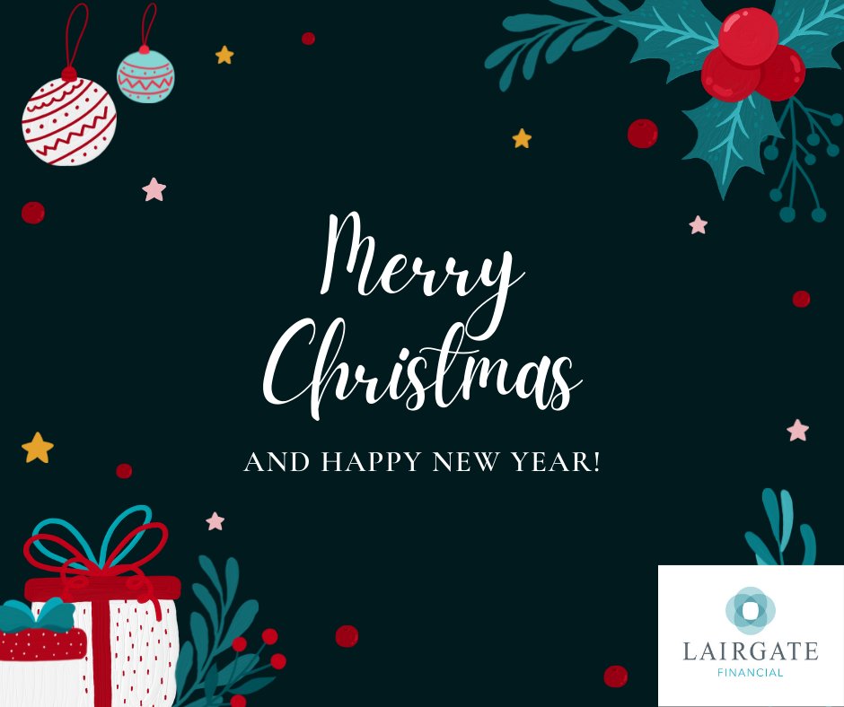 The team at Lairgate Financial wishes you peace, joy and prosperity throughout the coming year. Thank you for your continued support and partnership. We look forward to working with you in the years to come.