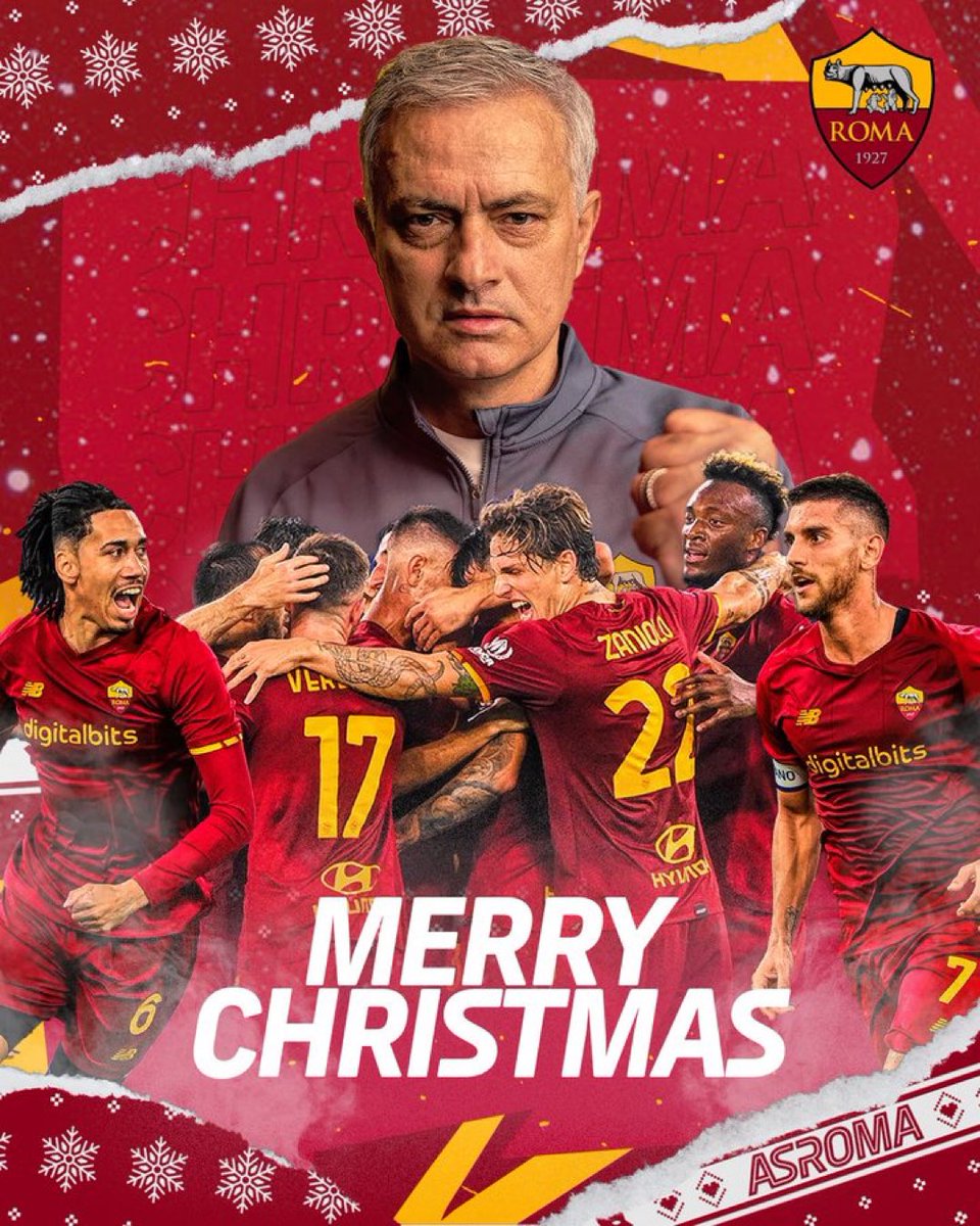 ASRomaEspanol's tweet photo. 💛🎄❤️

¡Feliz navidad a todos… Y sempre FORZA ROMA!

#ASRoma https://t.co/11wTZ7jR4M