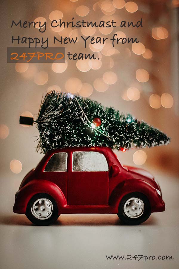 Sending our best wishes for a wonderful holiday season and successful Happy New Year! 🎄