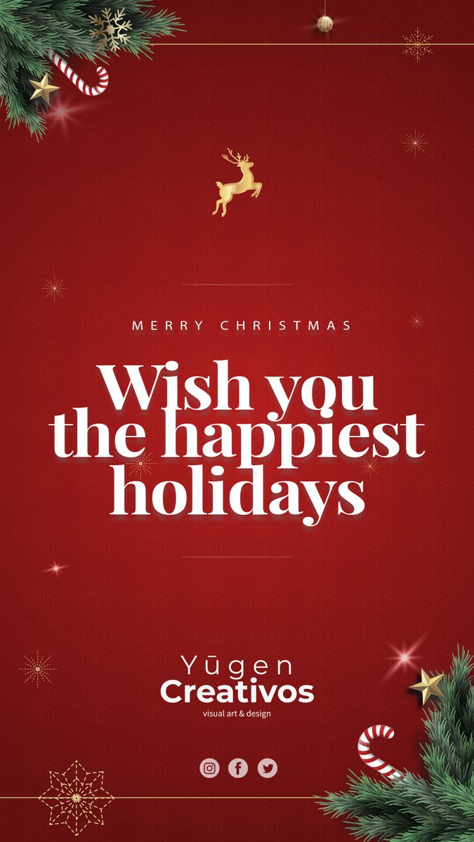 YugenCreativos's tweet photo. Desde el equipo de Yūgen Creativos os deseamos una feliz navidad!! 🎄🎄🎄 #MerryChristmas #FelizNavidad https://t.co/FtohL3D7VJ