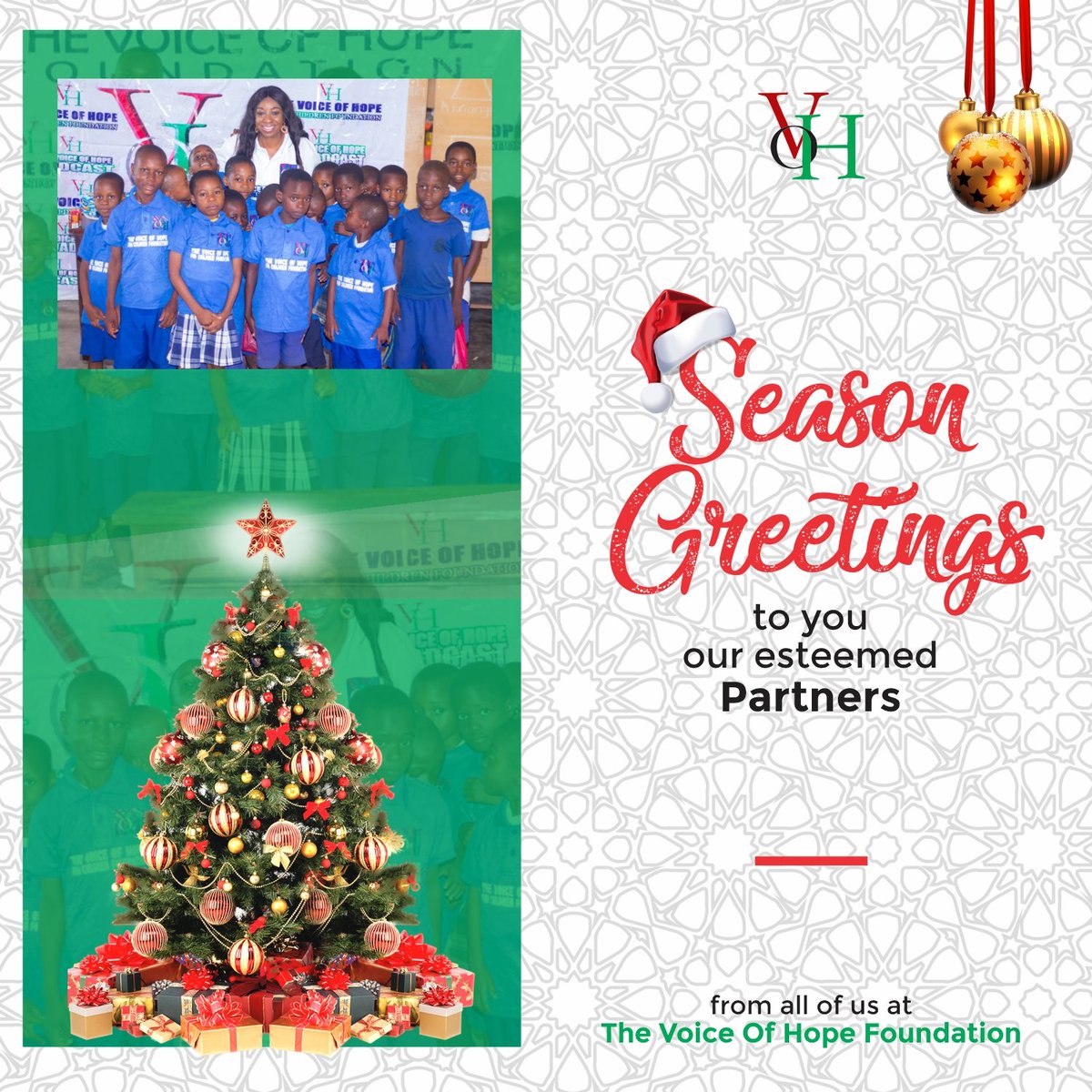 dvoiceofhope's tweet photo. Wishing you a very Merry Christmas and a safe and happy New Year!
Thank you for a
wonderful year and your financial support. May God bless you and yours. https://t.co/awBLLrffMT