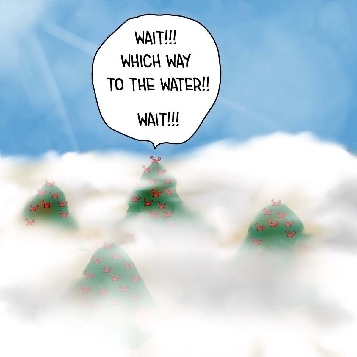 _amurderofcrows's tweet photo. bonus! #bonuscomic
the red crabs are migrating!!!! thousands of little red crabs migrate on christmas island. youโve probably seen the ytube vids. amazing stuff https://t.co/4oCxqfquTD