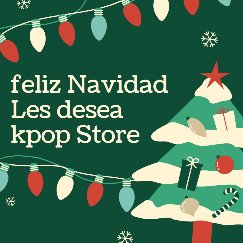 Kpop_Store_Py's tweet photo. Feliz Navidad 🎅🎄
Esperamos que todos pasen felices fiestas !!💕
.
#FelizNavidad #kpoppy #kpopstore #HappyChristmas #FelicesFiestas #FelizNavidad2021 https://t.co/xdAWOlphdc