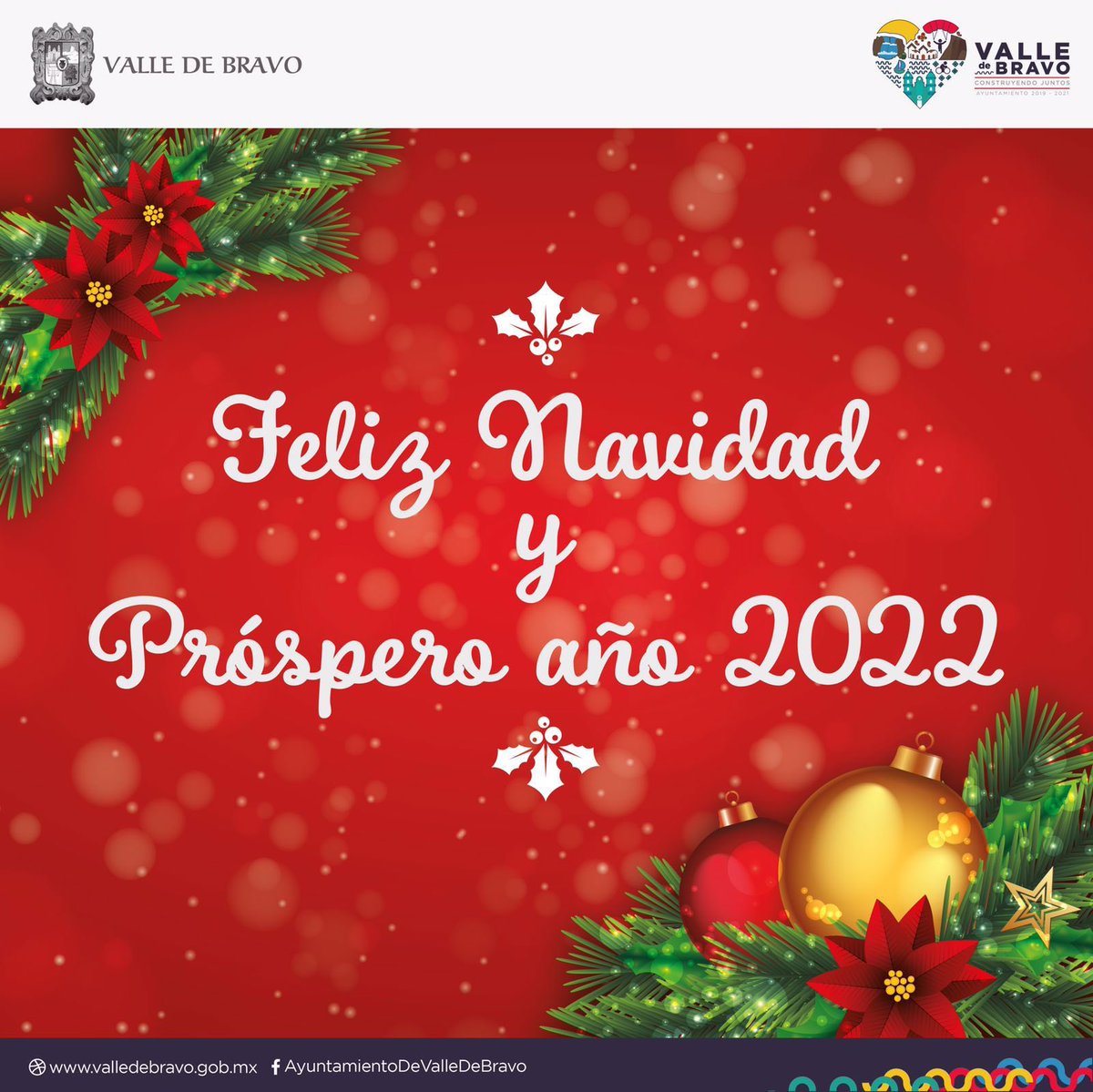 Estamos por terminar un año más, lleno de proyectos, de trabajo y compromisos cumplidos, año de retos y experiencias.
Deseo de todo corazón que en estas fechas se encuentren en compañía de sus seres queridos y celebrando la vida. 
¡Felices Fiestas! 🎄