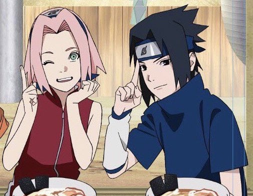 🌸🍅 on X: sasuke sakura dating in these frames >>   / X