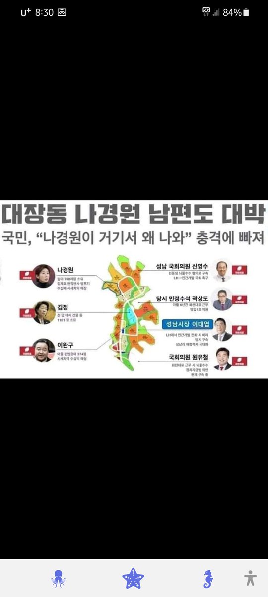 대장동  대장들~~