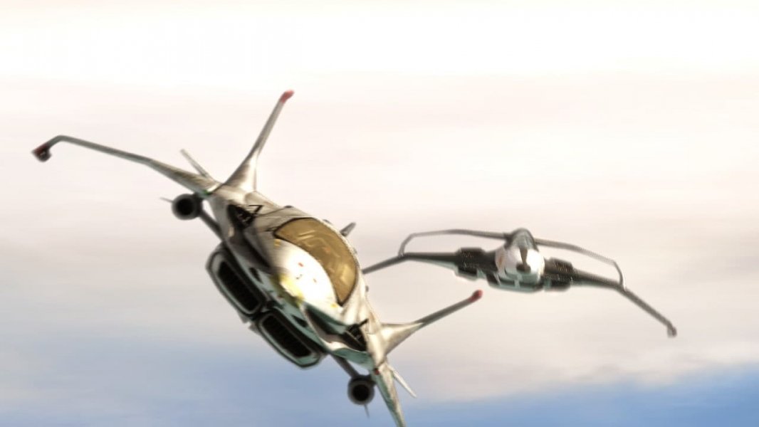 TheTartanDalek's tweet photo. Here is my latest tributive tweet for the Gerry Anderson television 📺show New Captain Scarlet (2005). Thanks to @BornFig08150859 for the images
#GerryAnderson
#NewCaptainScarlet
#Hypermarionation
#VampireJet
#FalconInterceptor
#Dogfight https://t.co/VPxk5ZJxdB
